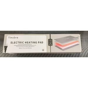 NEW 25" x 17.5" Waterproof Heating Pad for Bathroom Rugs with Memory Temp & Time